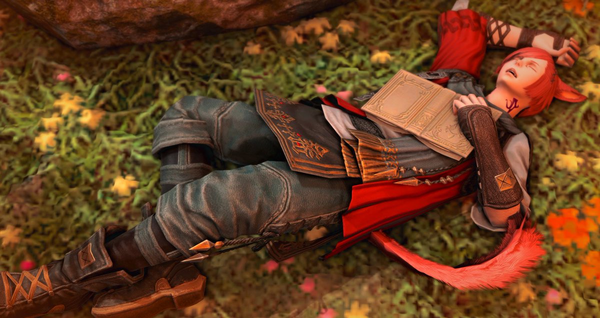 Just_Java_Kitty's tweet photo. Afternoon cat naps are the best kind of naps.

#GPOSERS #GShade #FFXIV #FinalFantasyXIV #GrahaTia #Miqote #Catboy #catsdoingcatthings https://t.co/zSKjYdC5da