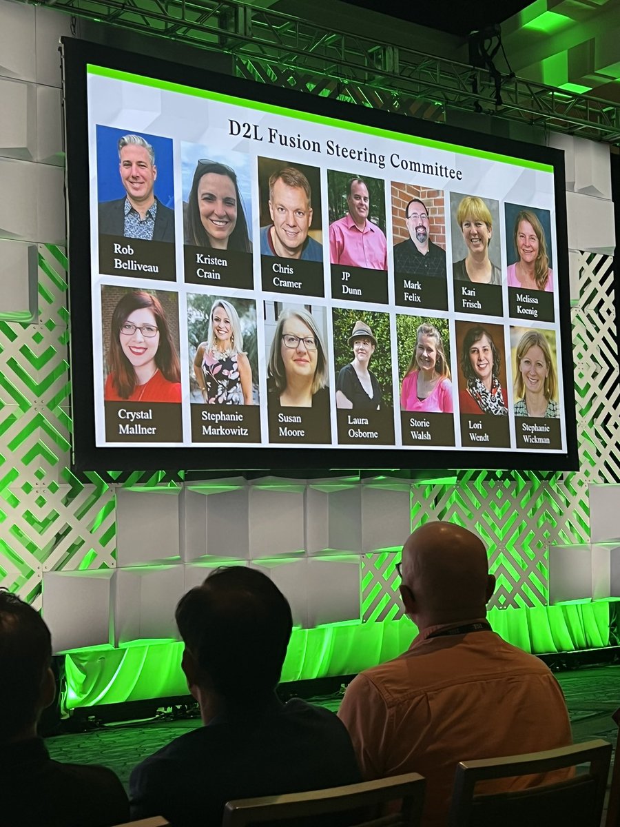 stephlm_pstcc's tweet photo. It’s been an awesome first day at #D2Lfusion! Had a great opening keynote with @JohnBakerD2L and was recognized as a member of the @D2Lfusion Steering Committee. Also, helped facilitate a fun networking event. The best is yet to come! #onlinelearning https://t.co/enRQOnkbhI