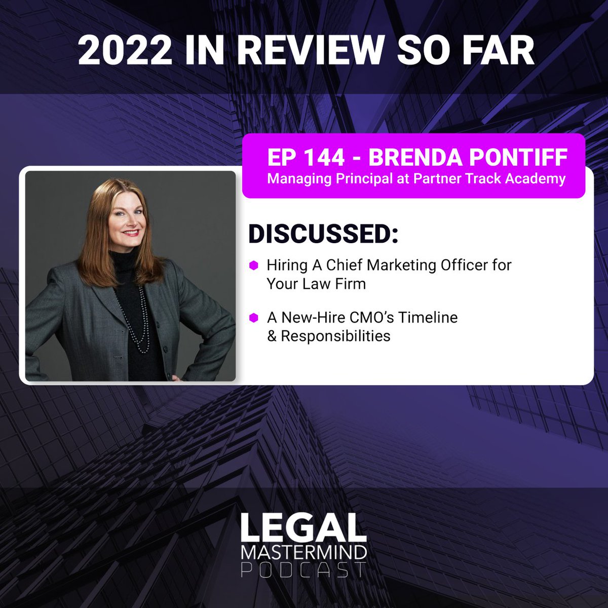Managing Principal <a href="/BrendaPontiff/">Brenda Pontiff</a> featured in <a href="/marketmymarket/">Market My Market</a> mid-year recap. podcasts.apple.com/us/podcast/ep-…
