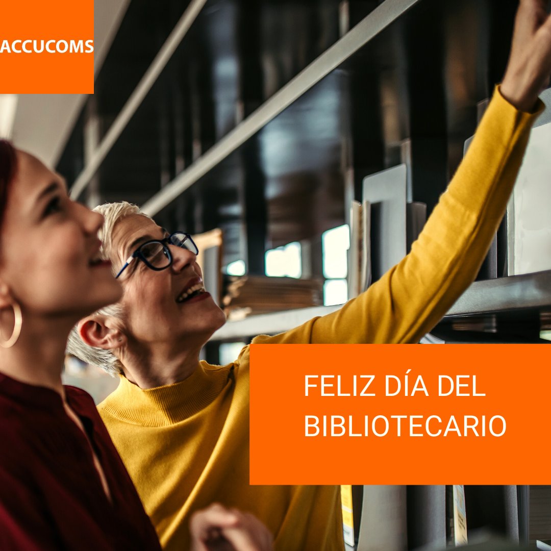 ACCUCOMSLATAM's tweet photo. Muchas felicidades a todos los #bibliotecólogos de México, hoy en su día. Una gran profesión que impacta en la vida de todos, desde muy temprana edad. https://t.co/7ZpqFv6AjR