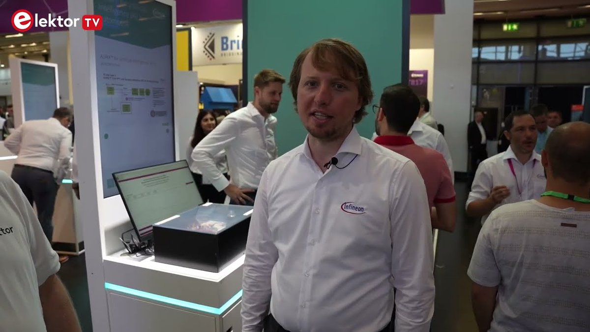 Elektor's tweet image. Elektor Talks Tech with @Infineon at Embedded World 2022  bit.ly/3PGBIrZ  
#ew22 #embeddedworld2022 #embeddedworld #electronics #embedded