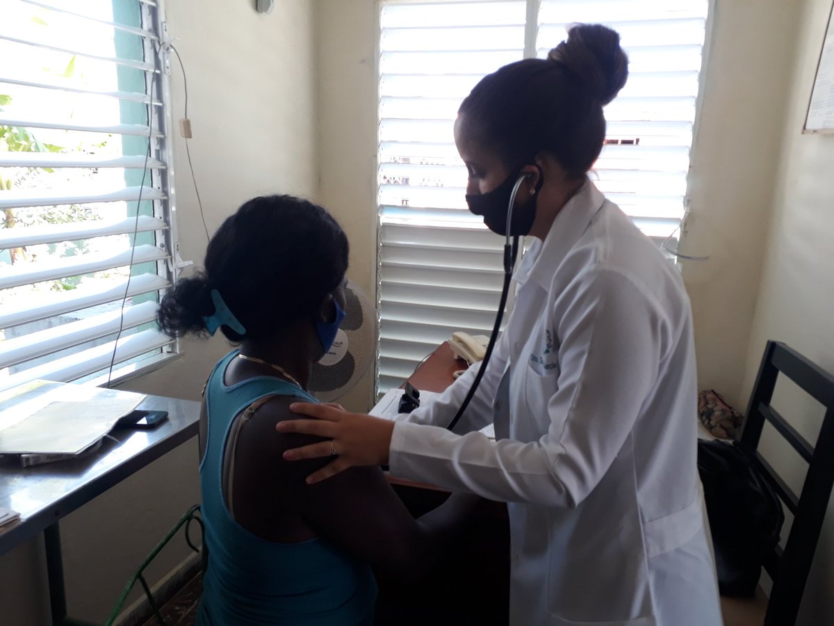 Salud_Colon's tweet photo. El Programa del Médico y la Enfermera de la Familia, se ha convertido en esencia misma de nuestro Sistema Nacional de Salud. La entrega de los profesionales que en él laboran ha dejado huellas profundas en cada rincón de Cuba. #Salud_Colon @WongCorrales @DPSMtzas @naisa_zulueta https://t.co/PJb57NT9BR