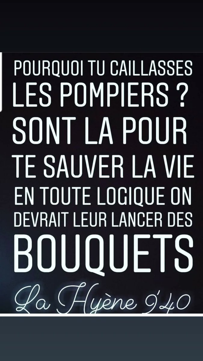 une pensée pour les soldats du feu qui luttent toute l année pour sauver des vies <a href="/PompiersFR/">Pompiers de France</a> !! Merci
