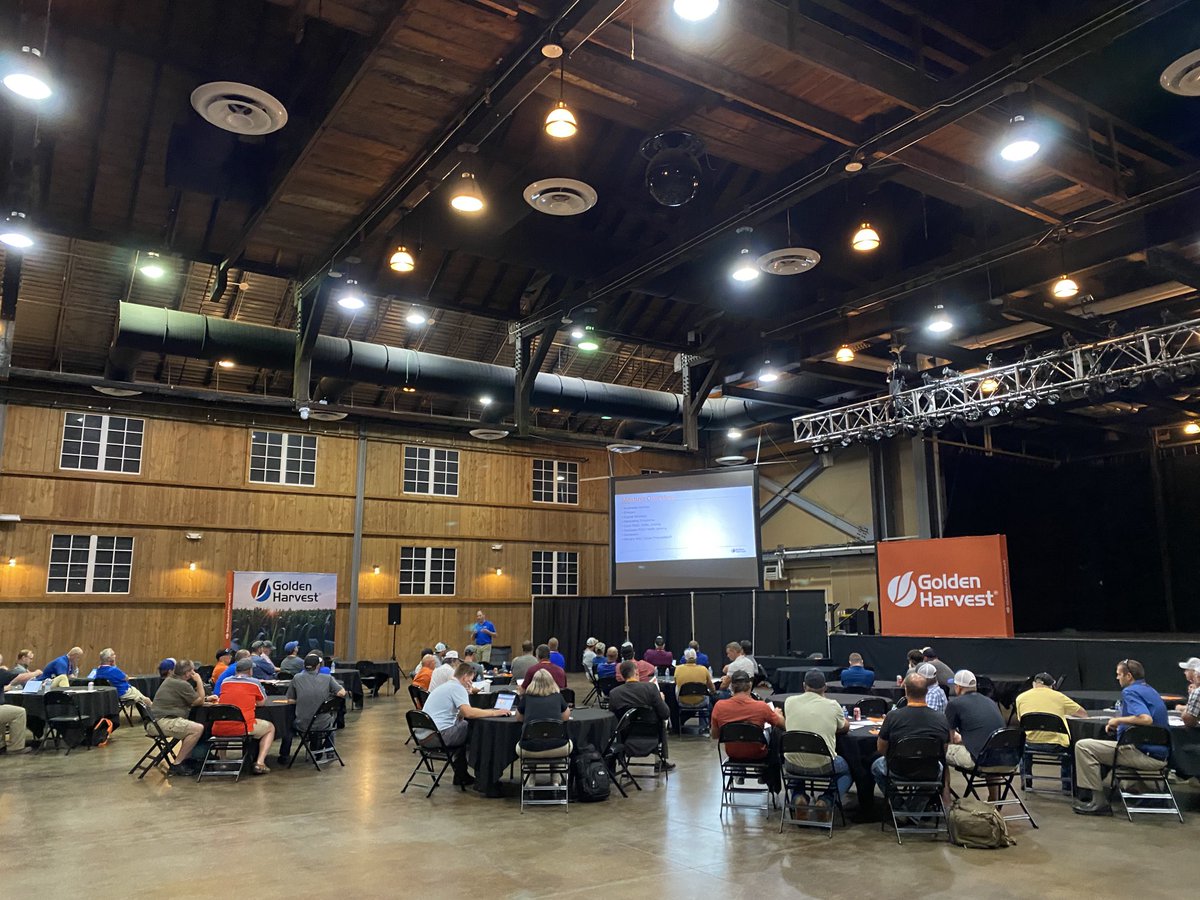 RexGray80's tweet image. Excited to spend time with some of our South Dakota ⁦⁦@GldnHarvest⁩ seed advisors today and tomorrow talking about #gamechangingcorn