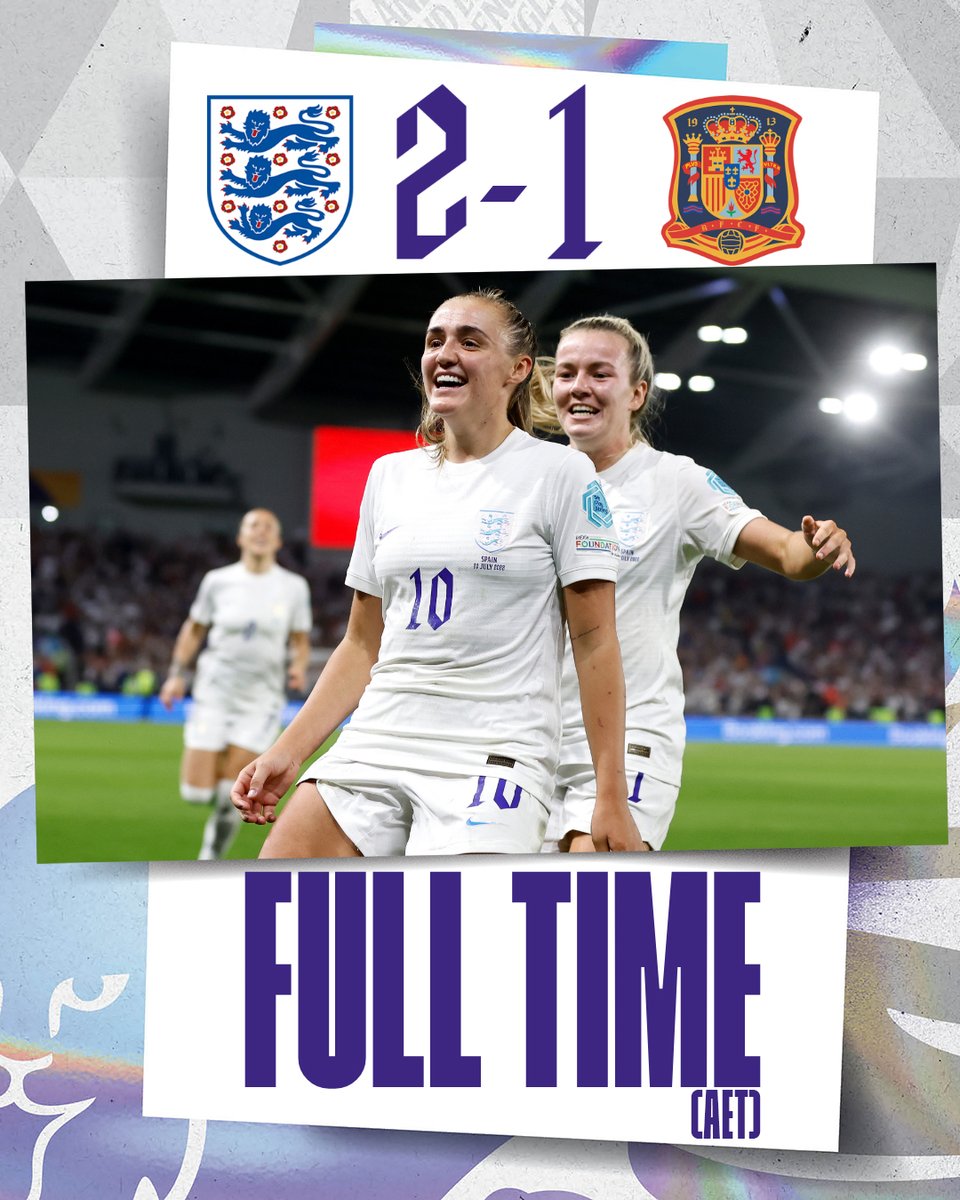 YESSSSSSS! THROUGH TO THE #WEURO2022 SEMI-FINALS 🤩