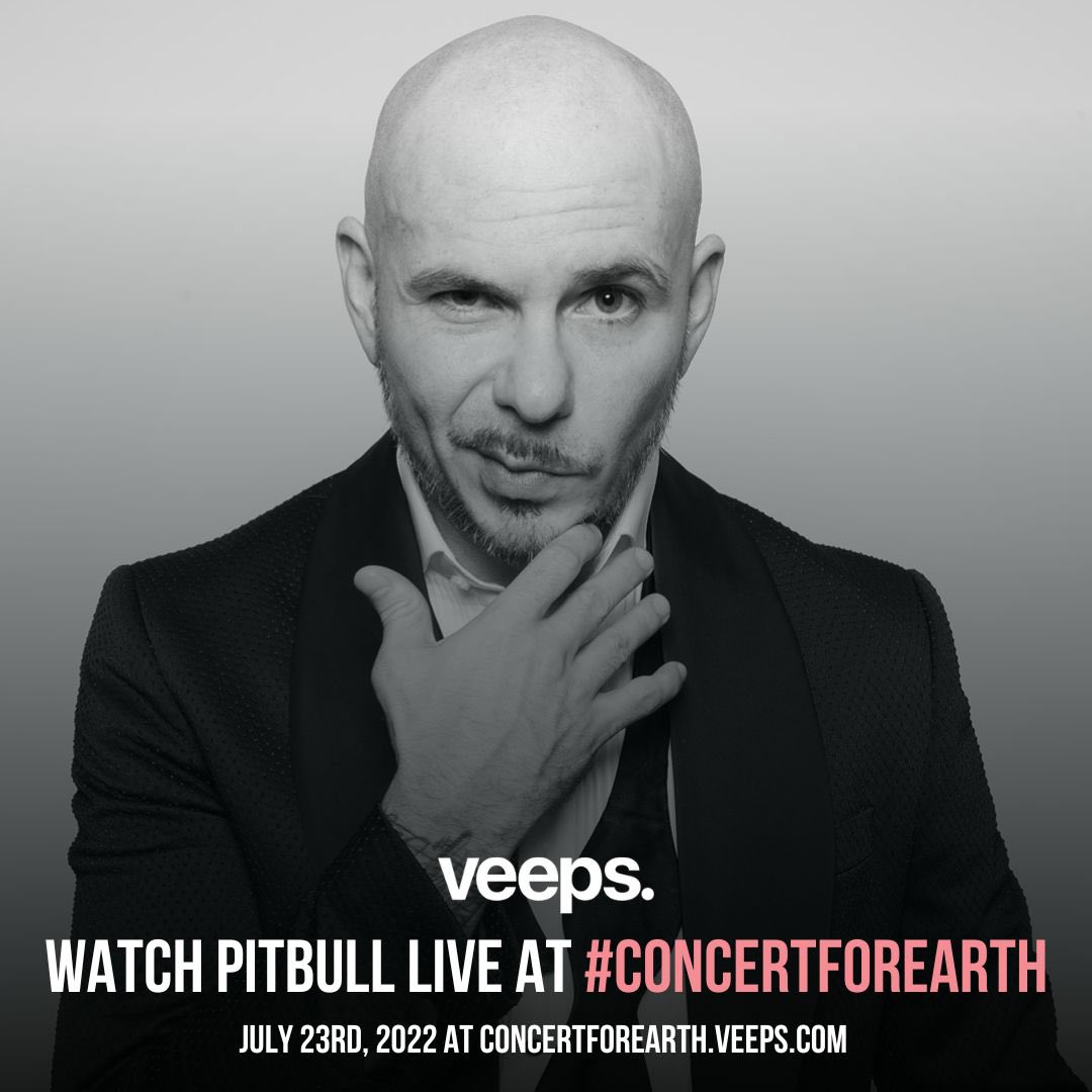 PITBULL. Watch <a href="/pitbull/">Pitbull</a> perform at the Atlantis #ConcertforEarth in a volcano 🌋🌎 LIVE on <a href="/Veeps/">Veeps</a>. 

🔗 Register for the FREE livestream here: concertforearth.veeps.com 

#pitbull #rockstarforearth #azores