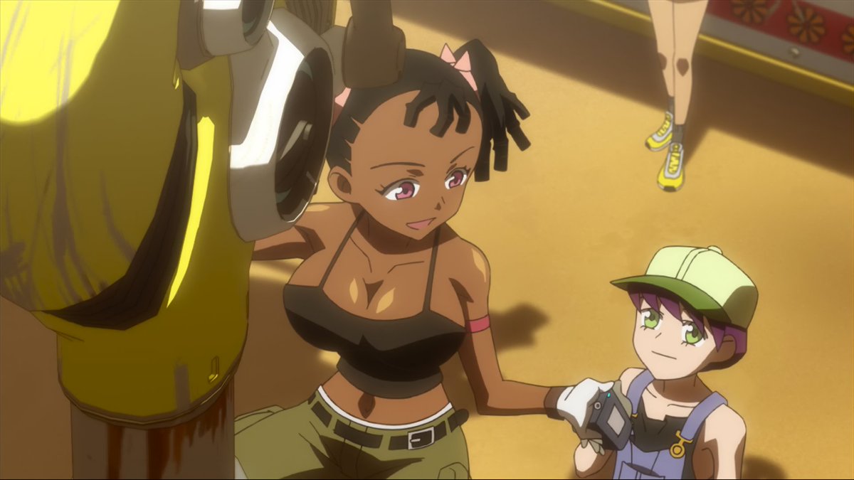 Best Black Anime Characters Of All Time Miyuki Ayukawa (Basquash!)