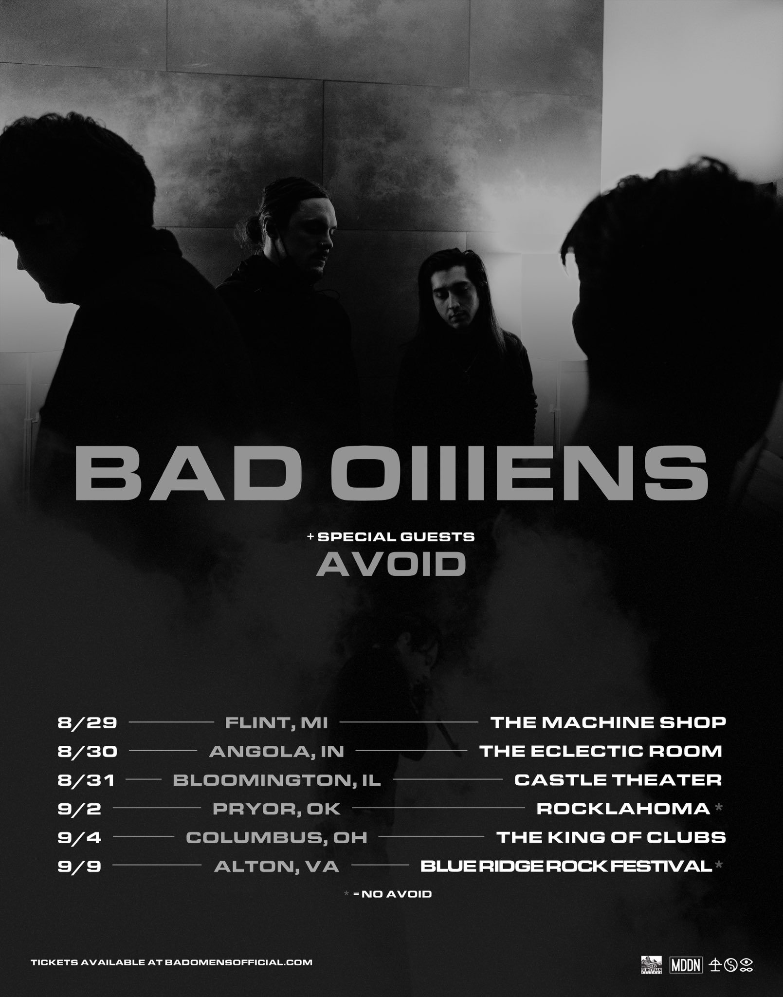 BAD OMENS on Twitter "⁣We’ve added a limited run of shows this summer