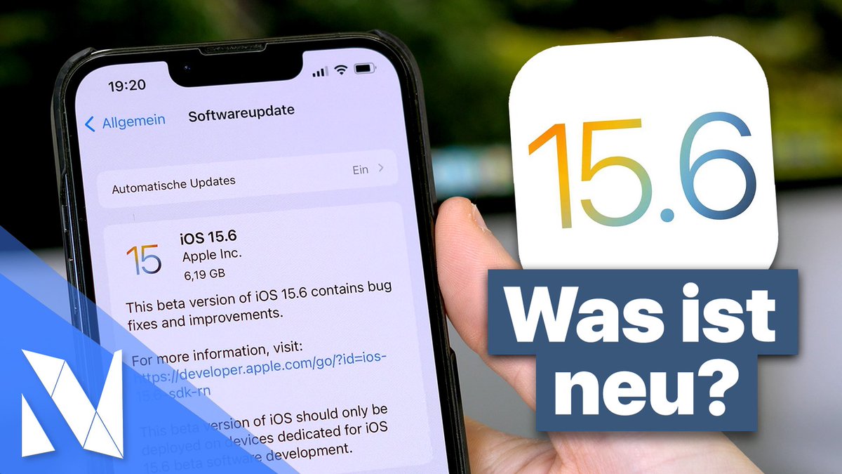 NilsHendrikWelk's tweet image. Apple hat soeben iOS 15.6 für alle Nutzer veröffentlicht 📱 Was ihr über diese Update wissen müsst, was neu ist und ob ihr dieses Update installieren solltet, erfahrt ihr in meinem neuen Video! 🔥💪🏼 #iOS156 #IOS15Update 
—&amp;gt; youtu.be/hhdUTe-gqxI