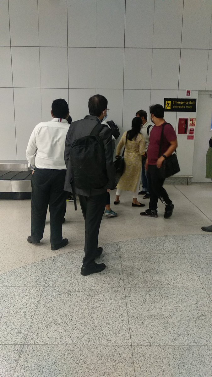 #indigo checked in the cabin baggage at the boarding gate and promised that customers will get on priority. It has been 30 mins without  bags. They also checked in power banks even after reporting