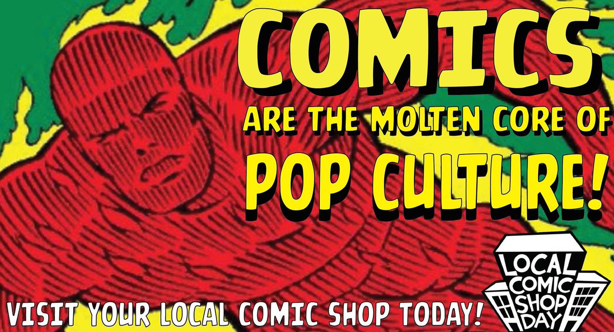 flycojoe's tweet photo. Once again, for the first time since 2019, this is Comic-Con week! 

But let's never forget comic shops are the true fire-starters of Pop Culture 365 days a year.

#shopindie #comics #comicbooks #smallbiz #popculture #SDCC2022 https://t.co/8goa5fwBYc