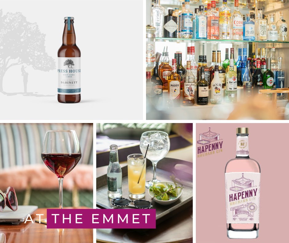 EmmetHotelClon's tweet photo. We have some delightful new drinks at our Emmet Bar - @hapennyspirits Rhubarb Gin &amp; @PressHouseCider Craft Cider from West Cork

Enjoyed in our Emmet Bar or Garden!

#PureCork #Cork #KeepDiscovering #WestCork #Clonakilty #WildAtlanticWay https://t.co/RBgBWcRzZH