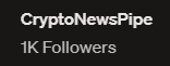 cryptonewspipe's tweet photo. We have reached 1k #followers on @Medium! Thank you to everyone! 🥳🎖️🥂🙌🎈
Join the #HODL #community https://t.co/iokThg0anN https://t.co/aNSGUUzO0I