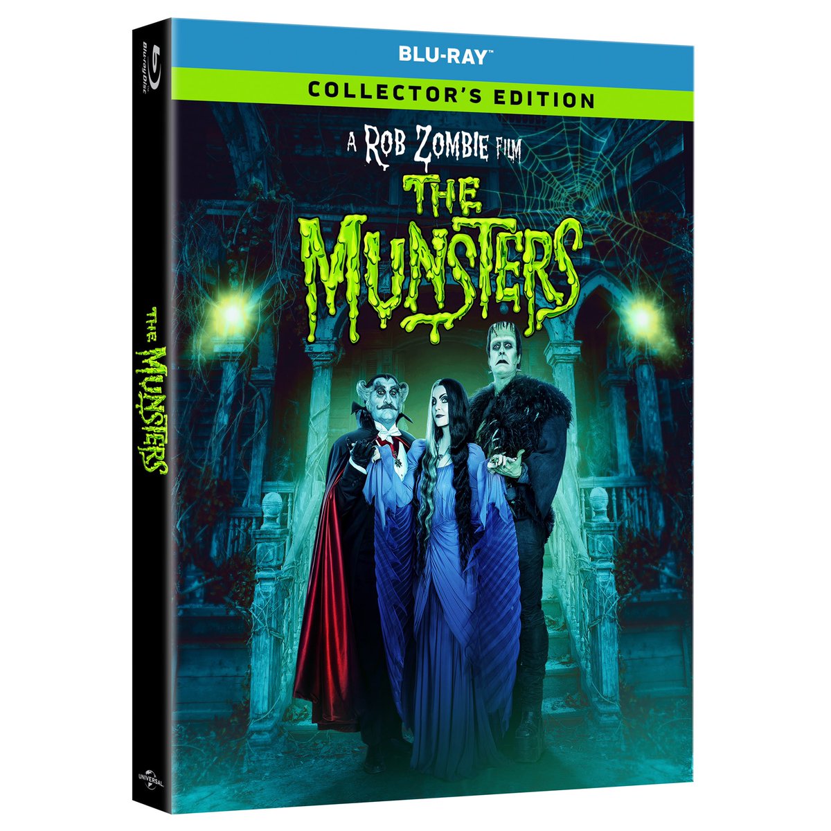 VHSDVDBLURAY4K's tweet photo. Coming to #Bluray, #DVD &amp; #VOD via 
@UniAllAccess 
on September 27, 2022 

Starring @JeffDanPhillips, @SMZofficial and @MrDanielRoebuck 
 
Directed By @RobZombie 

#TheMunsters (2022)

#Horror #HorrorMovies #HorrorCommunity #Filmtwitter #Munstersfhe https://t.co/URdUyKGkuX