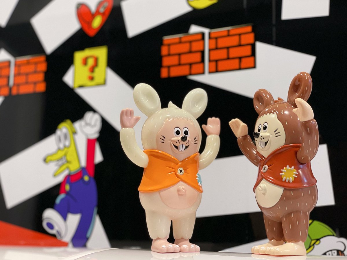 chang11_jo's tweet photo. Raise your mouth, give yourself a smile, happy face every minute.✨😊😊😊

#sofubi 
 #ソフビ 
#headlockstudio 
#headlockstudioのお仕事 #knucklekun 
#wcjohnny 
#happymyce https://t.co/vL1ZajdVNr