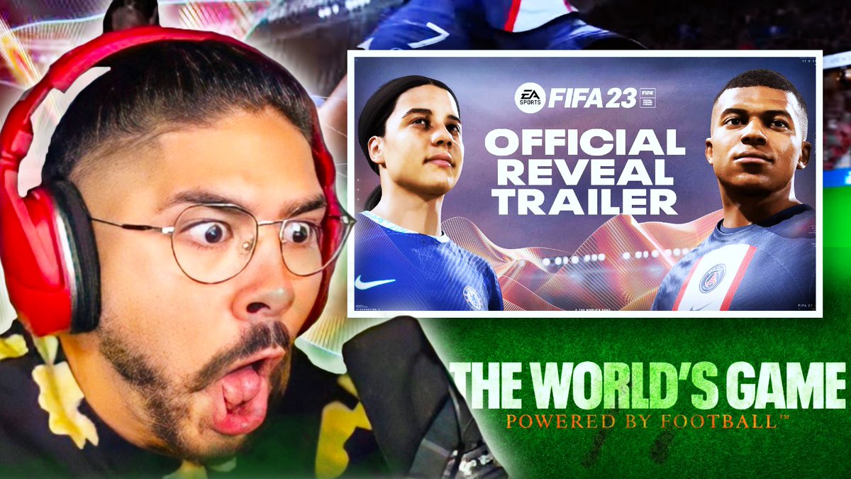 TotalCK's tweet image. FIFA 23 REVEAL Thumbnail - Out now on the @Castro1021 main channel! 👀