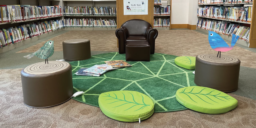 aclib's tweet photo. Did you know that #ACLibrary has a pop-up #WonderSpace? Stop by an #ACLibrary location near you and you just might run into it! #WonderInNature #ACLibrarySummerAdventure https://t.co/AIgunqA5RI