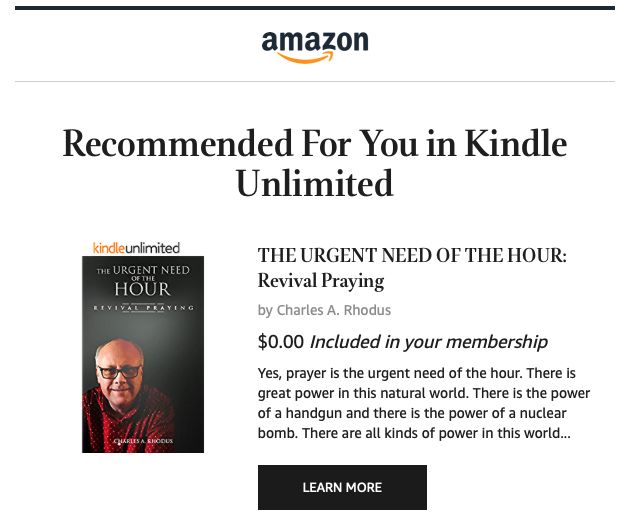 lemjen97's tweet photo. Amazon finally gave me a book recommendation that I like. I've already read it, but they may have finally learned what books will actually interest me.

#apostolicauthor
#apostolicreview
#apostolicreader https://t.co/e68owjWOa1