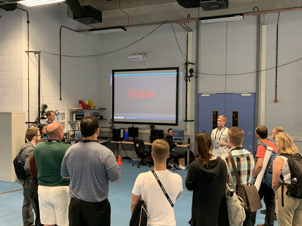 Great end to the <a href="/isbs_conference/">ISBS Annual Conference</a> day two touring the <a href="/LJMUSportSci/">LJMU Sport Science</a> lab with <a href="/richjfoster/">Dr Rich Foster</a> <a href="/SylAugustine/">Sylvia Augustine</a> @qualisysab