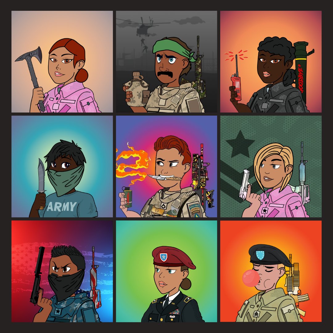 DefiTroops's tweet image. Every DeFi Troop has a story... So our holders should give them one! As a holder, you can provide your DeFi Troop with a name and story and will be able to upload it to our future gallery to show it off to the public. 

 #nftcollection #nftcollectors  #NFT #NFTCommunity