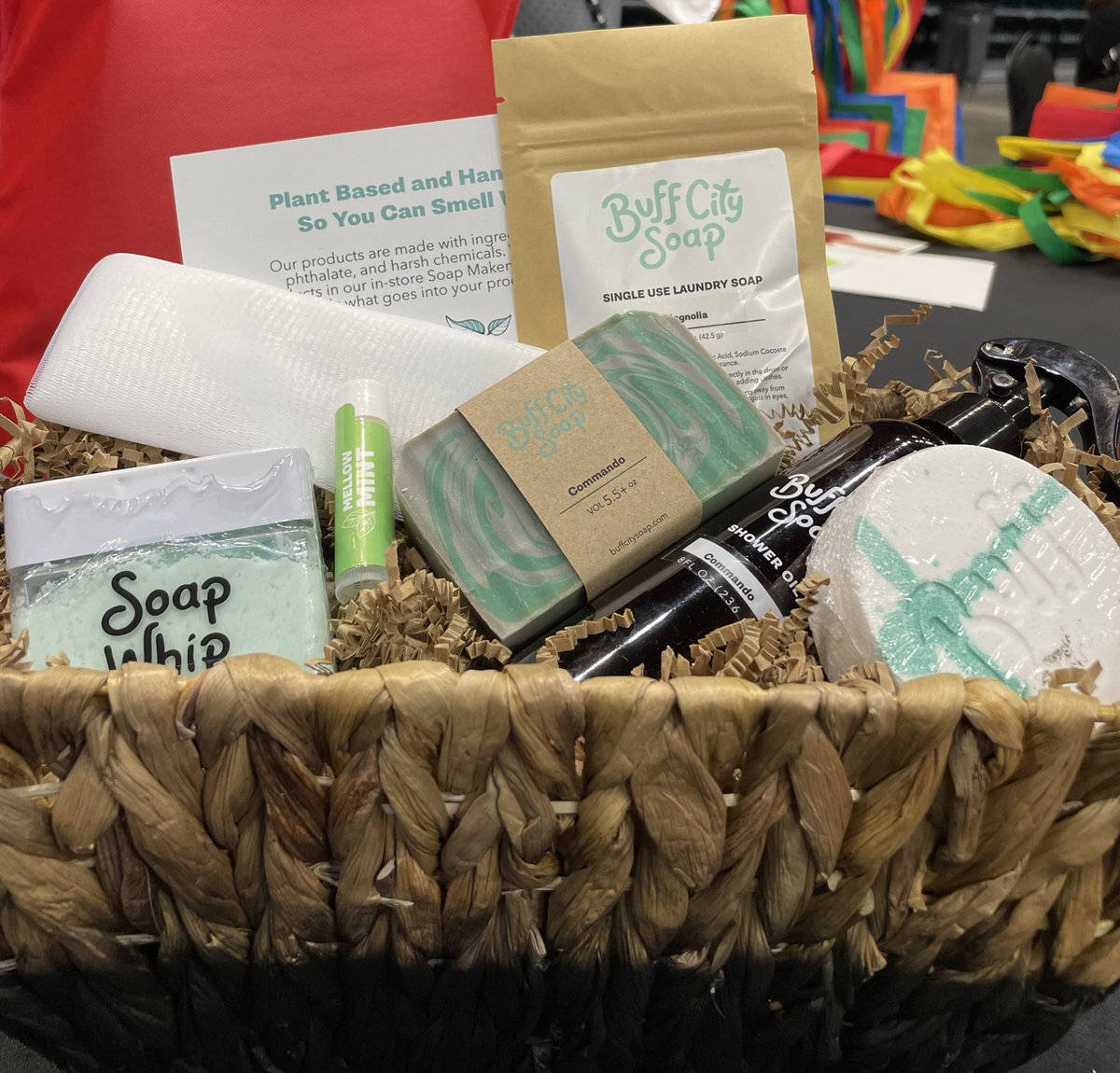 Congratulations <a href="/AWilliamsTJH/">Ashley Williams</a>!! You won an awesome basket from <a href="/BuffCitySoap/">Buff City Soap</a> in <a href="/LaCenterra/">LaCenterra at Cinco Ranch</a>! Thank you for participating in the #KISDEngage2022 conference. Please pick it up in the LMC arena.