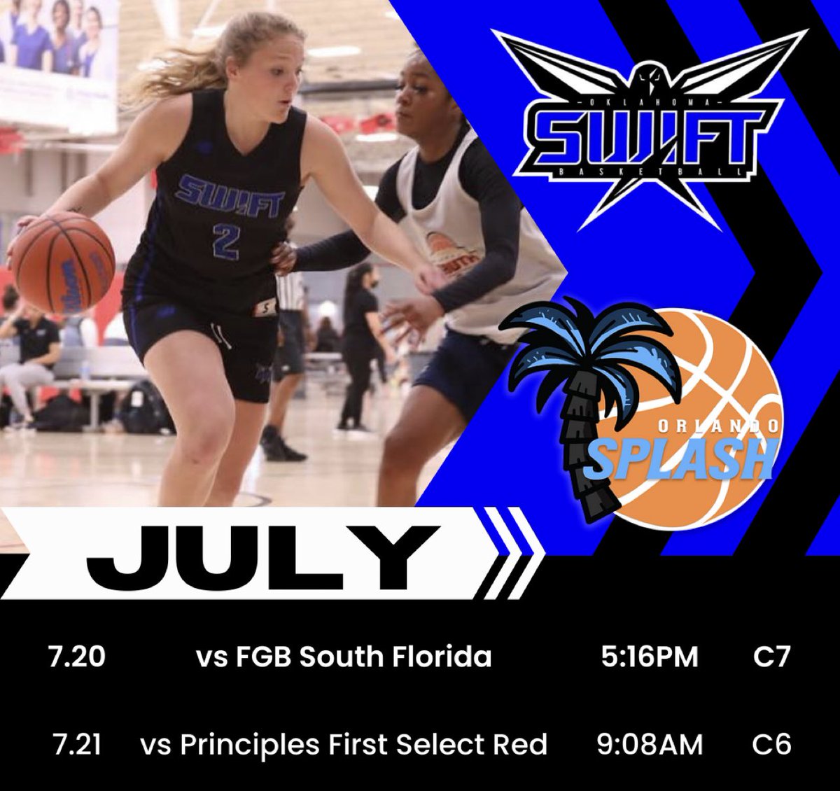 ByromJosalyn's tweet photo. •New updated game times!!! 
•Orlando, Florida📍 https://t.co/z9eiw9KPzX