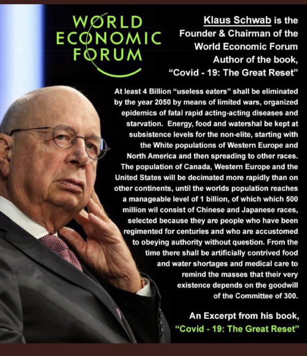 Hypnofix's tweet photo. There all the same #WEF #WEFpuppet learn more https://t.co/XgT50ifMwX… who pays for all this? Besides you? https://t.co/EEVDw3jHSm… #BlackRock They own and control everything! Your #water #Food #ElectricityBill #gas #Diesel #WEF #government Wake up! Do your own research. https://t.co/LoftNnna8X