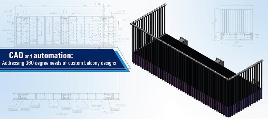hitechcadd's tweet photo. Reduce TAT by 30% and design iteration to half by CAD and automation for custom balcony manufacturing and installation. Read more about it here. https://t.co/ztWYYhZQga

#CAD #3DCADmodeling #designautomation #productconfigurator #balconydesigns #manufacturers https://t.co/CIyqIsMAoc