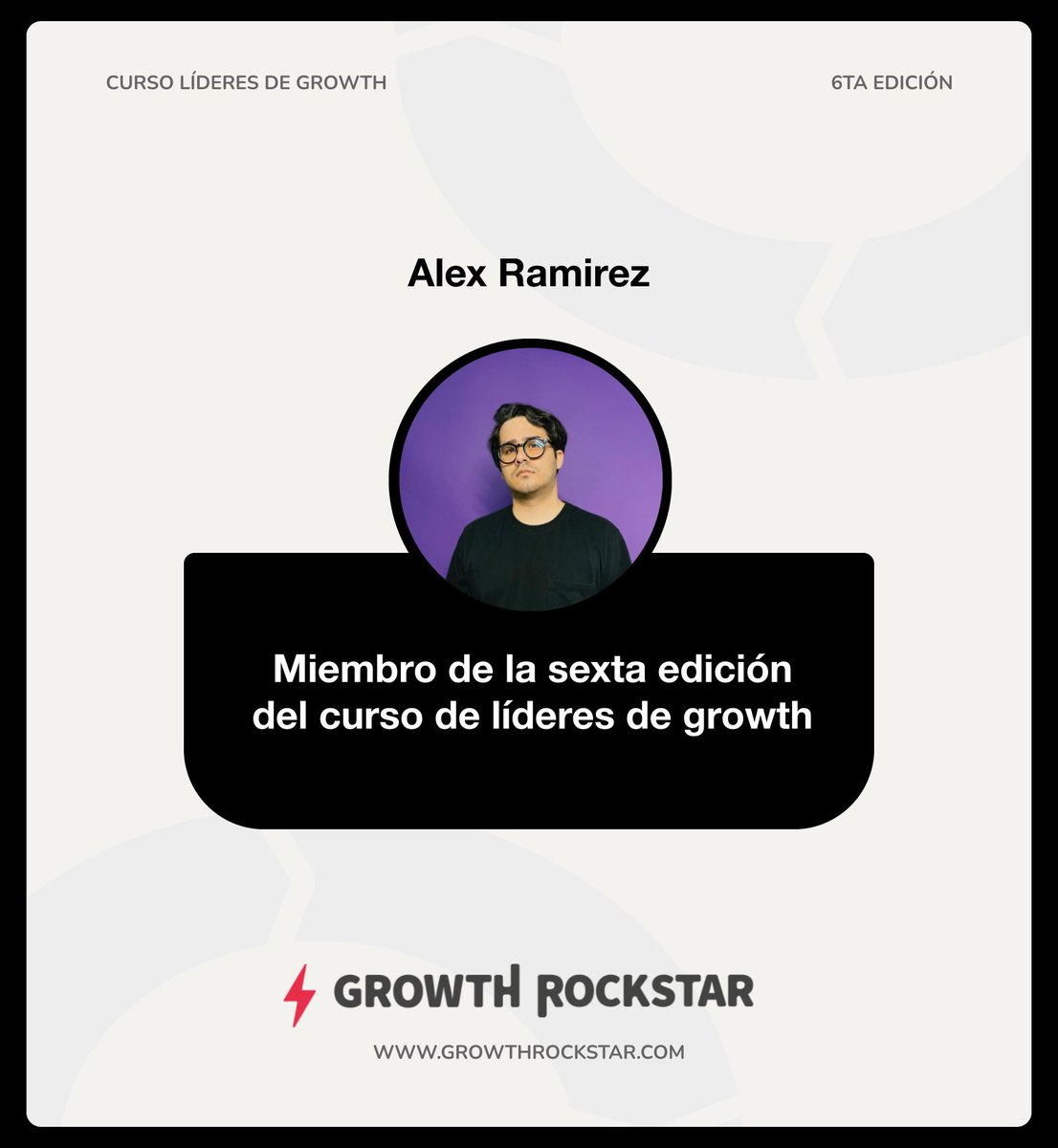 Feliz de poder ser uno de los 100 participantes de <a href="/growthrockstar/">GROWTH ROCKSTAR</a> y poder aplicar nuevas estrategias para el crecimiento de <a href="/_misfans/">MisFans</a>