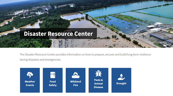 Farmers.gov on Twitter: "RT @usdafsa: .@USDA’s Disaster Resource Center ...