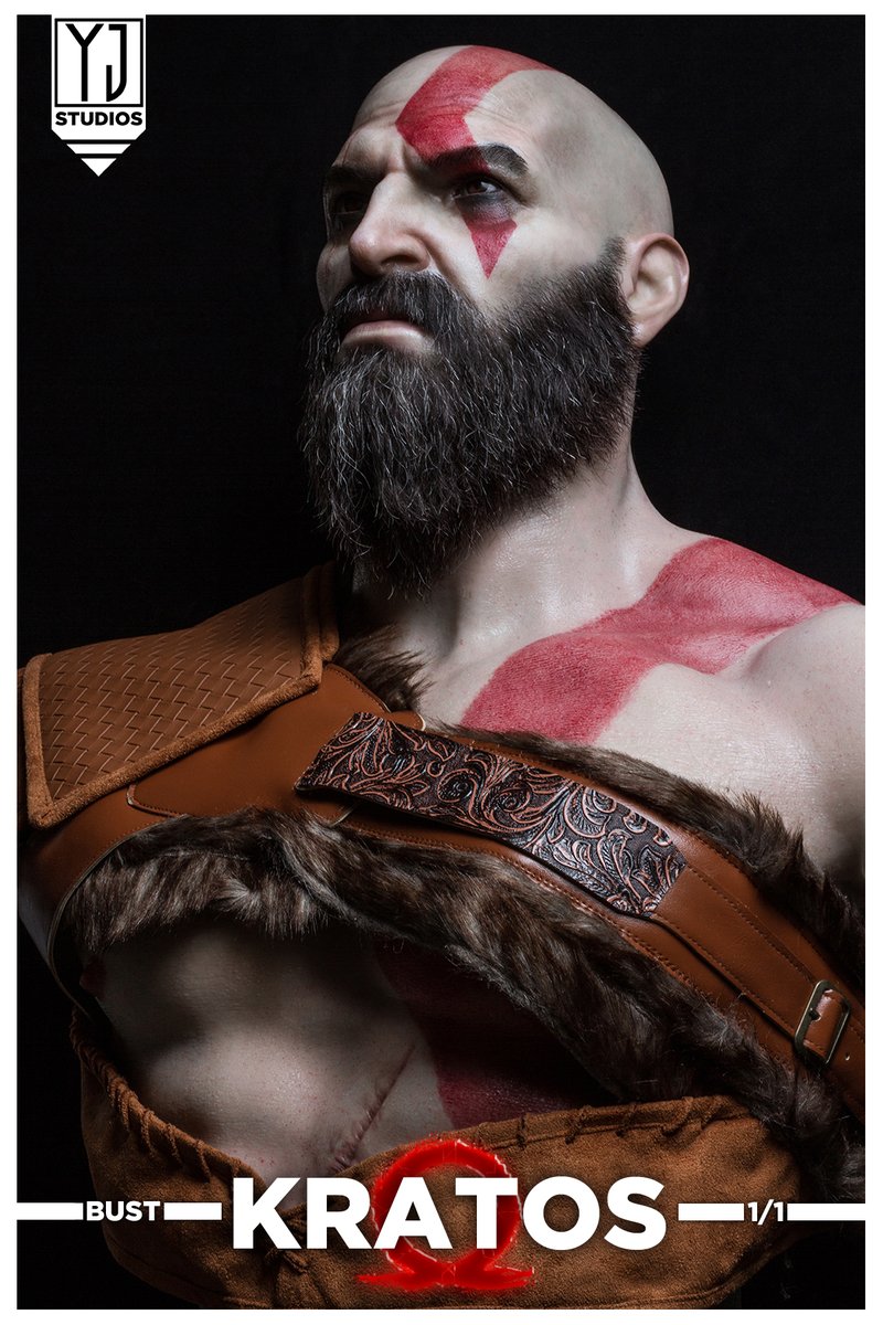 AotGk_official's tweet photo. 🎁YJ Studios - God Of War4 Kratos 1:1 BUST
Measurement:
Height 65cm
https://t.co/X2esjuoSJ8
#GodOfWar #Kartos #game #collectibles #i_Hstoys https://t.co/QcczyxZm6N