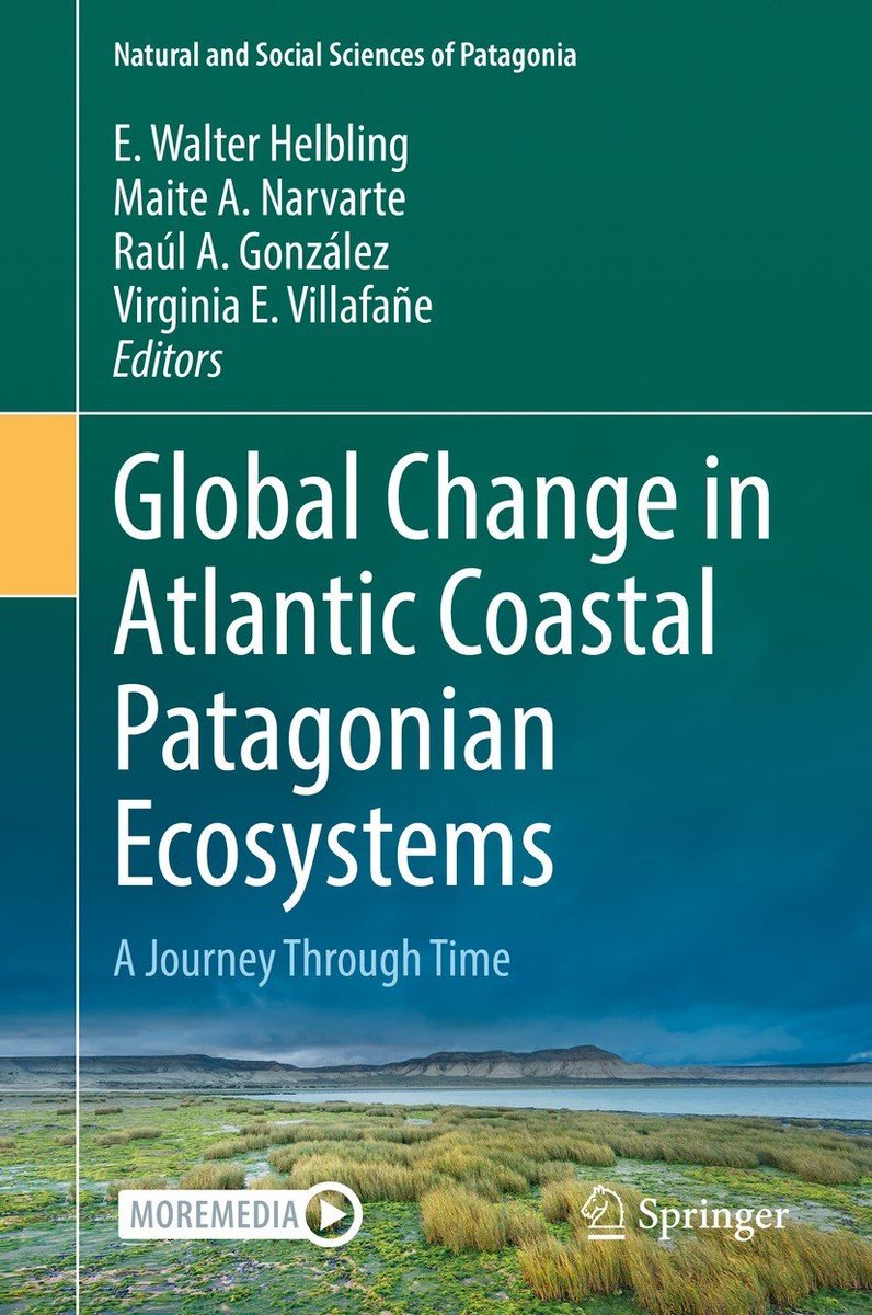 CONICETCenpat's tweet photo. NUEVO LIBRO:
Global Change in Atlantic Coastal Patagonian Ecosystems. A Journey Through Time

La Patagonia ha cambiado. A lo largo del tiempo el ambiente se ha modificado. Tanto es así, que su ecosistema costero hace diez mil años (o incluso menos) no existía como tal.
Sigue👇 https://t.co/gFSBIGmeYN