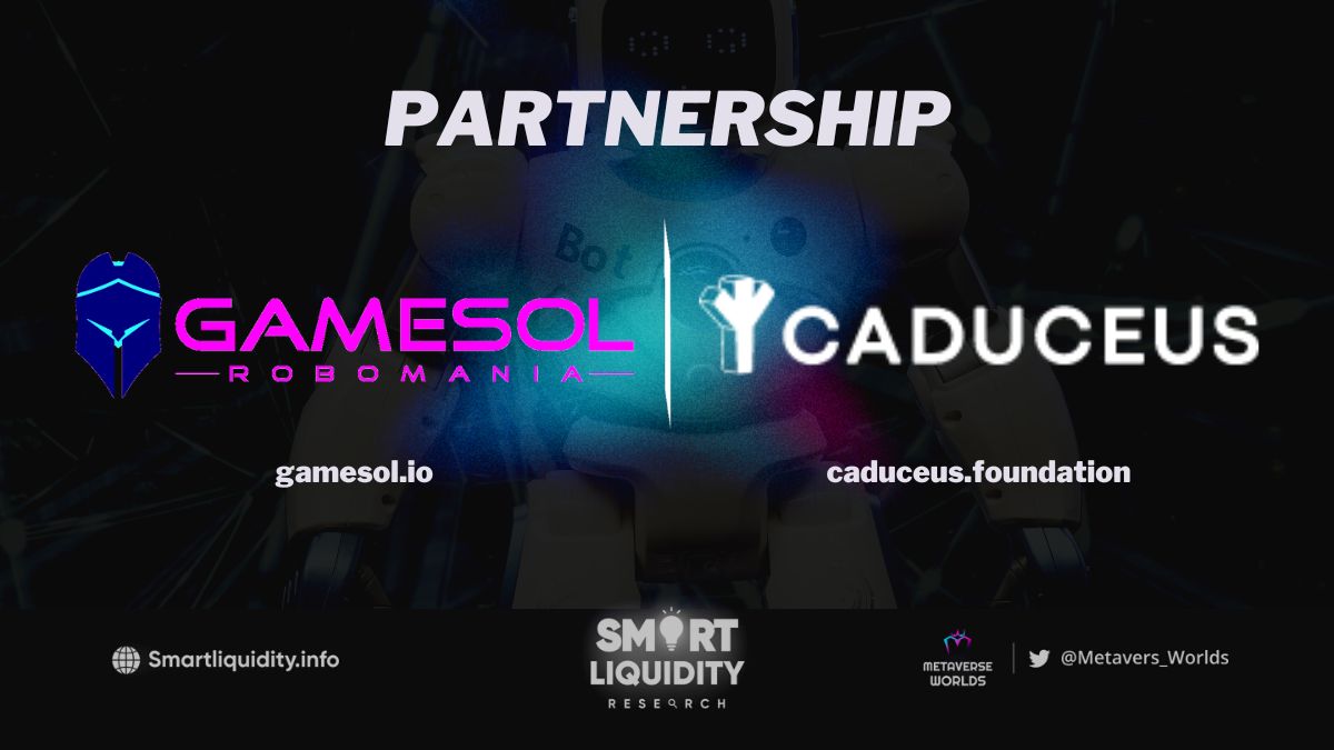 Metavers_Worlds's tweet image. ⭕️ @GameSol_io Strategic Partnership with @Caduceus_CMP

⭕️ #GameSol is a Player to Player (P2P) and Play to earn (P2E) #Metaverse game based on the #Solana blockchain. 

🔽INFO
gamesol.io