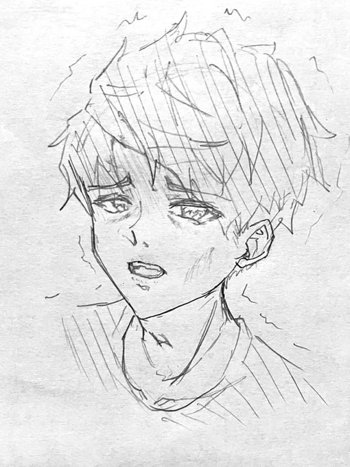 鏡見たらマジでこんな顔で作業してた 