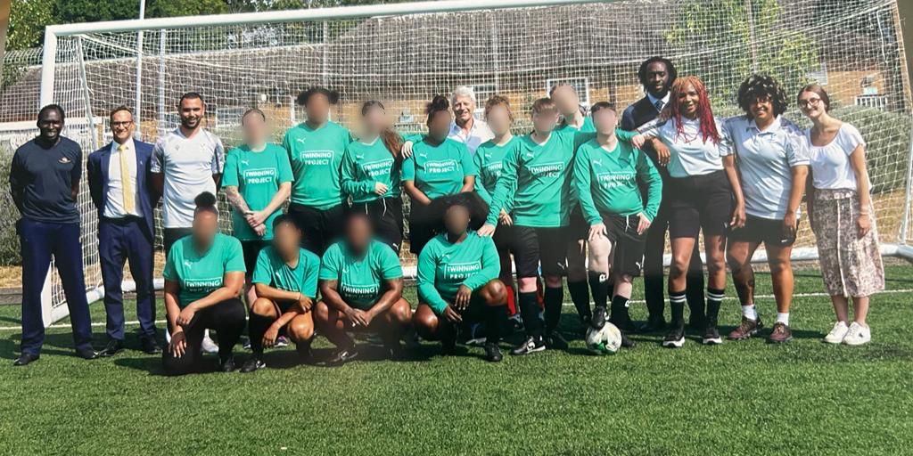 The Palace for Life Foundation cohort at HMP Downview graduated today. 
Congratulations to all involved and thank you to <a href="/PalaceForLife/">Palace for Life</a> , <a href="/CPFC/">Crystal Palace F.C.</a> and all at <a href="/HMPDownview/">HMP Downview</a>. With your support the <a href="/ProjectTwinning/">Twinning Project</a> is changing lives and creating safer communities through football.