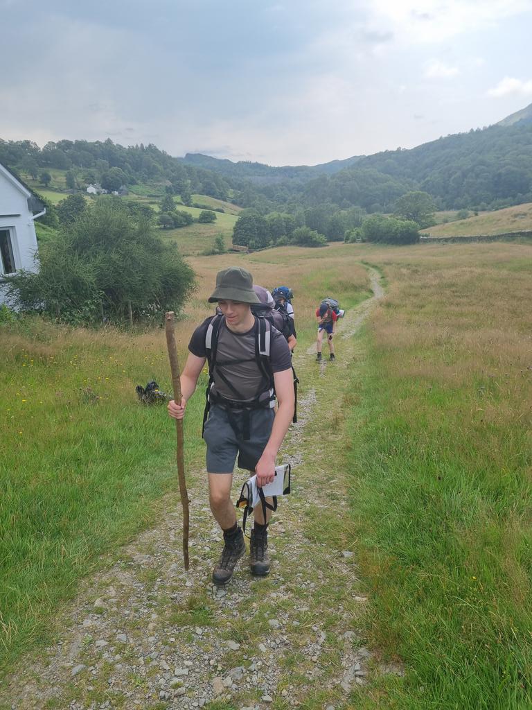 Gold DofE 2022 Day 3 Doing really well! Not far from campsite