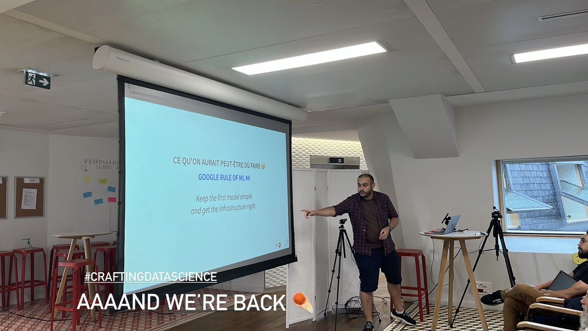 #craftingDataScience est de retour en présentiel avec un super talk sur le packaging d’applications Python <a href="/OCTOTechnology/">OCTO Technology</a>