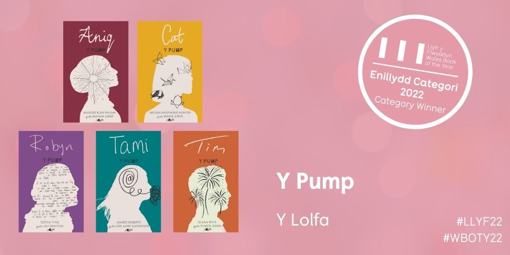 LitWales's tweet photo. Literature Wales is thrilled to announce the winners of the Welsh-language Creative Non-Fiction Award and Welsh-language Children and Young People Award for Wales Book of the Year 2022. 

Congratulations to all the writers and their publishers!
https://t.co/cEUpBdBSbd #WBOTY22 https://t.co/hlnTigMSCt