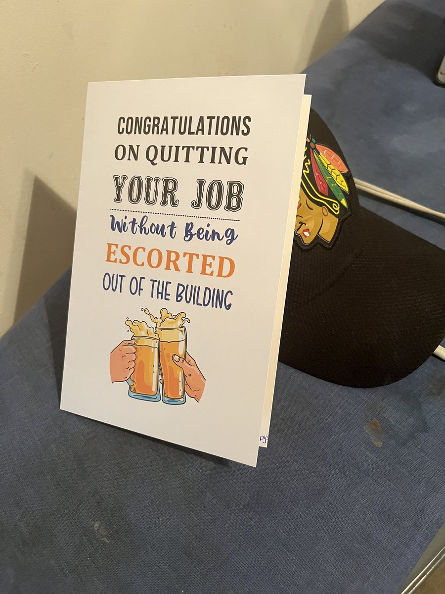 Greatest retirement card ever! Thanks <a href="/ResearchAsh/">Ashley</a> Little Ash! But next colonoscopy will be in Kansas City! (Nope not going to explain that. Just eat your hearts out boys…)