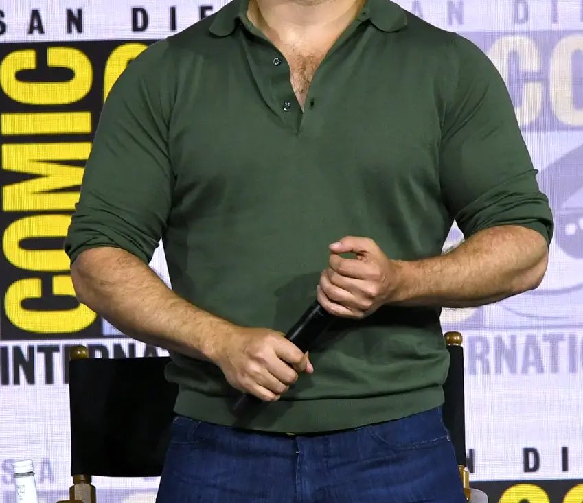CraigLin's tweet photo. Henry Cavill talking all things Superman at #SDCC2022 https://t.co/vszybXMTzF