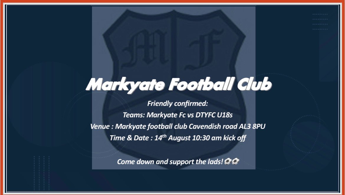 Markyate FC (Dmarkyatefc) / Twitter