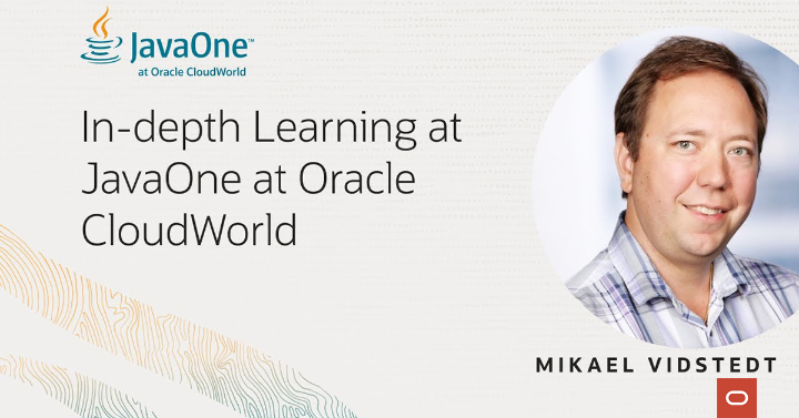 cwcoracle's tweet photo. Join the rest of the #Java community at #JavaOne in October. Mikael Vidstedt shares what you can look forward to at this exciting event. #OCW https://t.co/zXqARDU2Dy https://t.co/7783MaSfla
