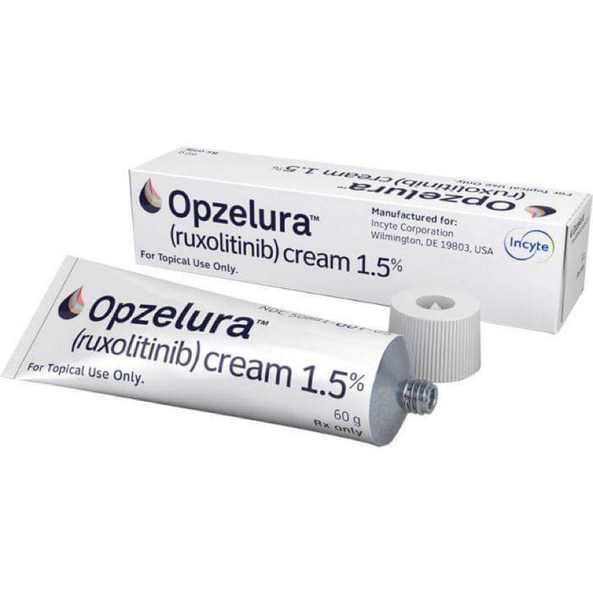 ProfAMALhussein's tweet photo. غرد د.محمد العجلان . تم اعتماد كريم  
Ruxolitinib (Opzelura)
لإعادة التصبغ لمرضى البهاق ويستخدم مرتين يومياً على مناطق البهاق. @DrMalajlan 
🕰
نتأمل من وزارة الصحة تأمين هذا العلاج المهم لمرضى البهاق .. ولمعالي الوزير ألف تحية.
@SaudiMOH @FahadAlJalajel 
@faalorgsa @fayez_malki https://t.co/BvjxnMaSgG