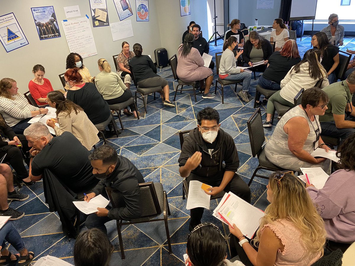 AVID Counselors rock the pilot/co-pilot socratic #AVID4Possibility <a href="/AVID4College/">AVID</a>