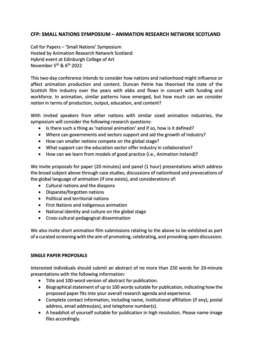 aniresearchscot's tweet photo. DEADLINE EXTENDED Call for Papers: Small Nations Symposium

By popular demand, we’ve decided to extend the #CFP submission deadline to Friday 29th of July. We welcome paper, panel, and film submissions. https://t.co/go0r8vvo4K https://t.co/jnEzOkvmZu