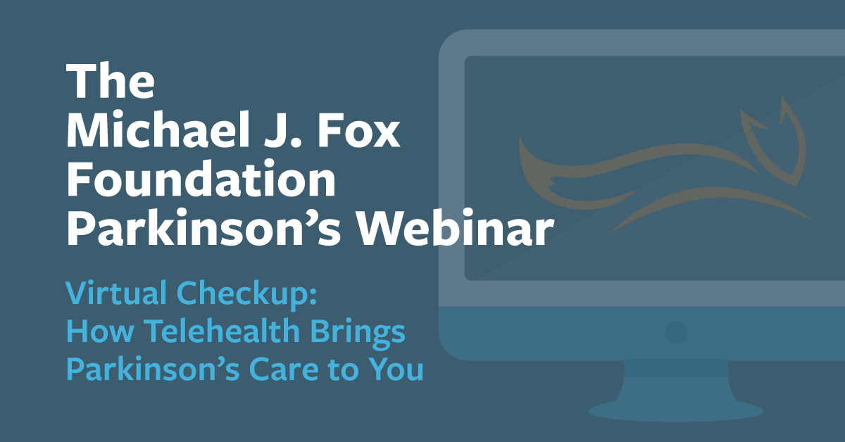 MichaelJFoxOrg's tweet photo. Join our webinar tomorrow, July 21 at 12 p.m. ET where expert panelists will discuss telehealth as an option for people with #Parkinsons. Learn more and register: https://t.co/bbD6arsP8z

This webinar is brought to you with support from @AbbottNews and @neurocrine. https://t.co/Ntg6IZuw31