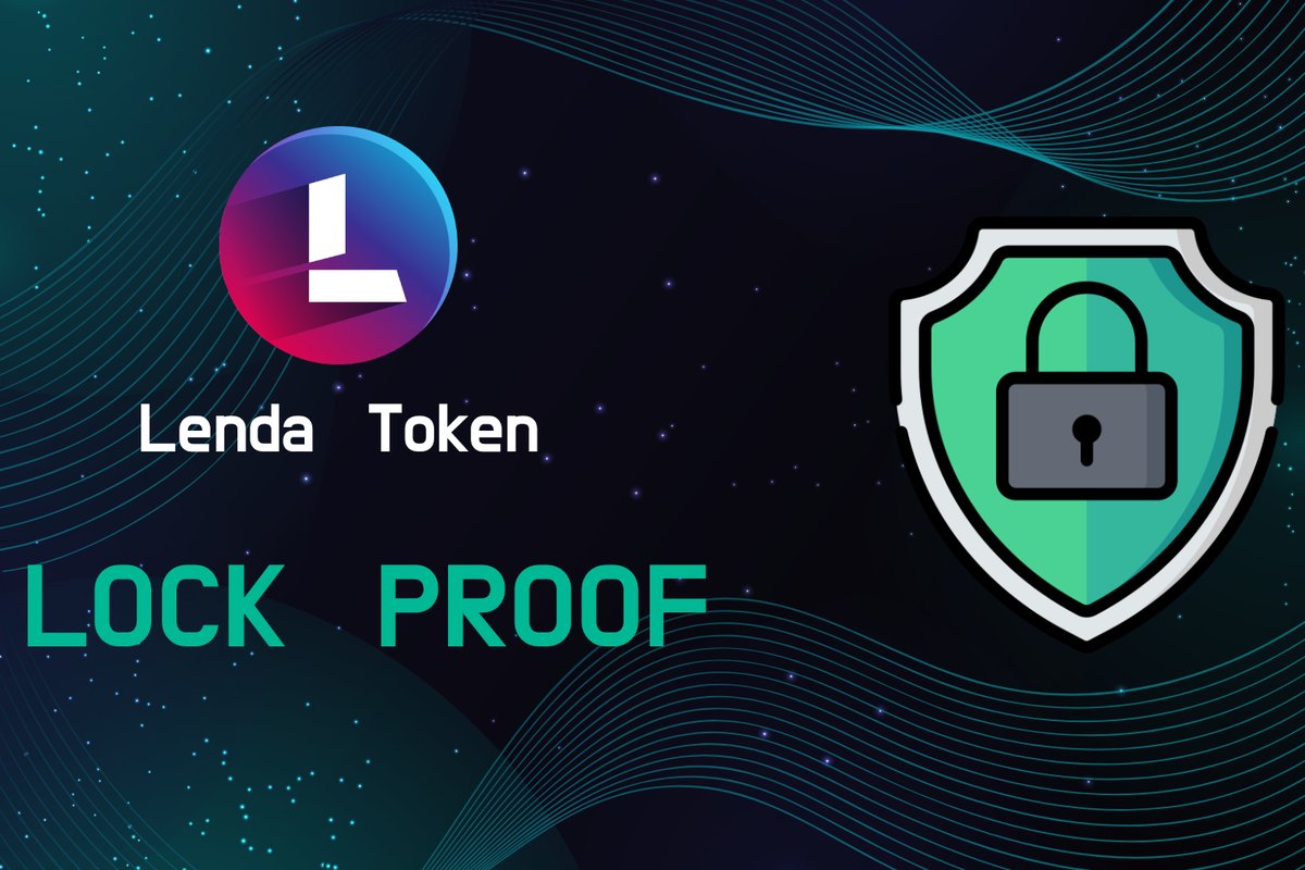 We have locked %30 our token for a year

🔐 Locked Proof 🔐

pinksale.finance/pinklock/recor…

#Lenda #NFT #BNB  #Lockedproof #PINKSALE