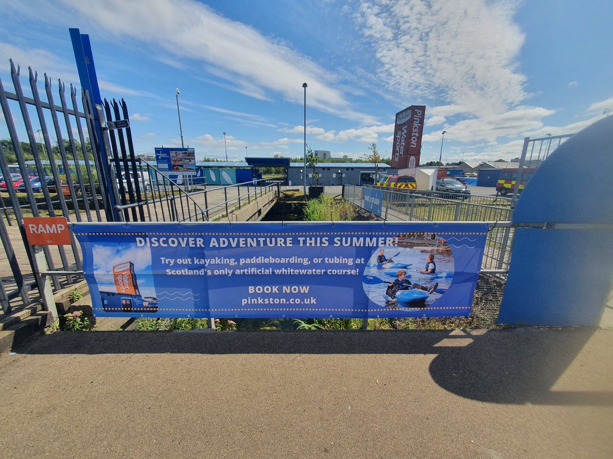Keep your eyes peeled for our fab new banner on North Canal Bank Street!👀🛶🌊
Designed by our brilliant admin Sam and printed by local business <a href="/PushPrint/">Push Print</a>  - our neighbours on the canal!
.
.
.
.
#supportlocal #localbusiness #watersports   #thingstodoinglasgow
