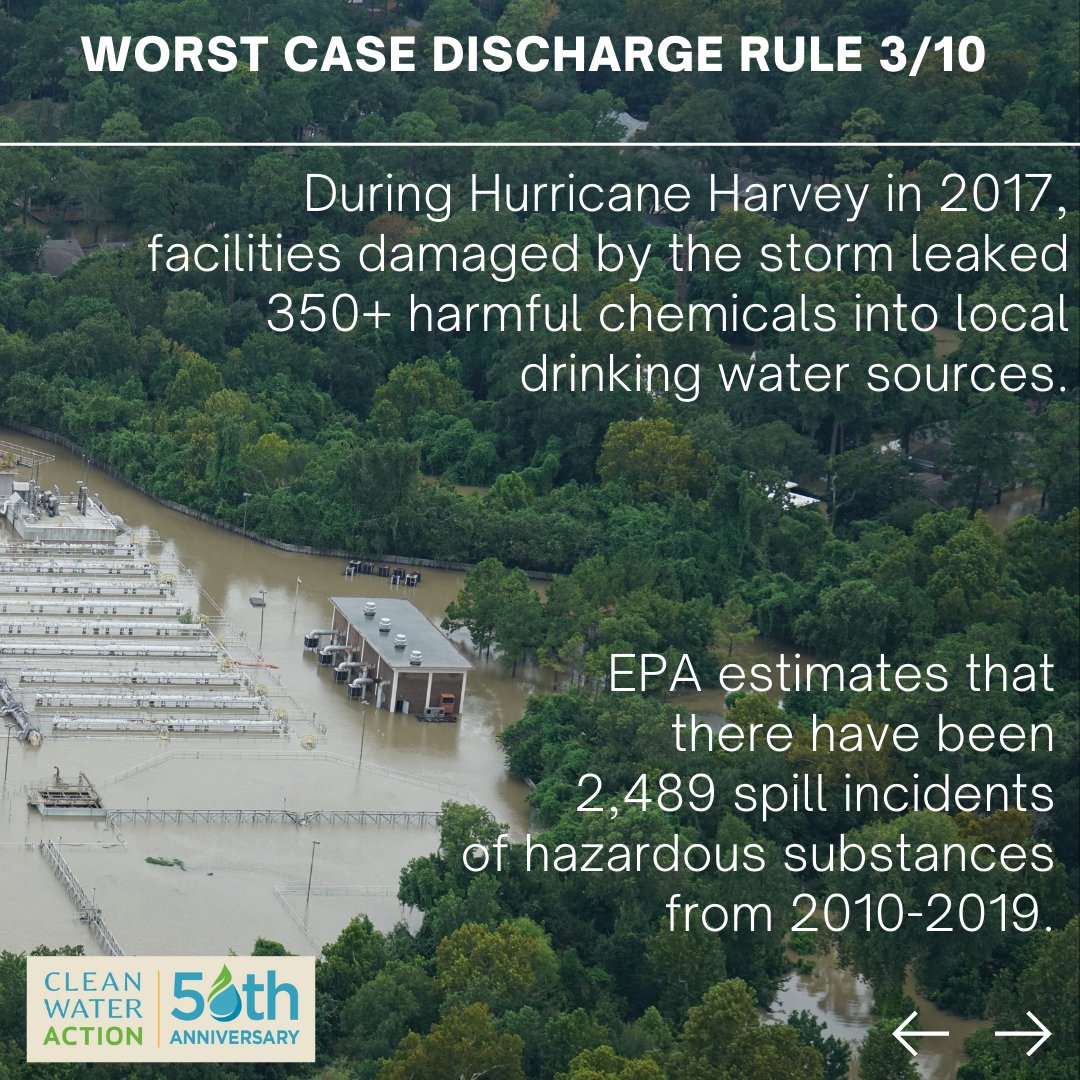 0xA3therV3's tweet photo. In those 25 years, we saw water contaminated from facilities storing toxic chemicals that didn't have plans in place. From severe weather like hurricanes... 

https://t.co/qEecRLN1PR #WaterActionWednesday 3/10 https://t.co/LBNR7joMYa