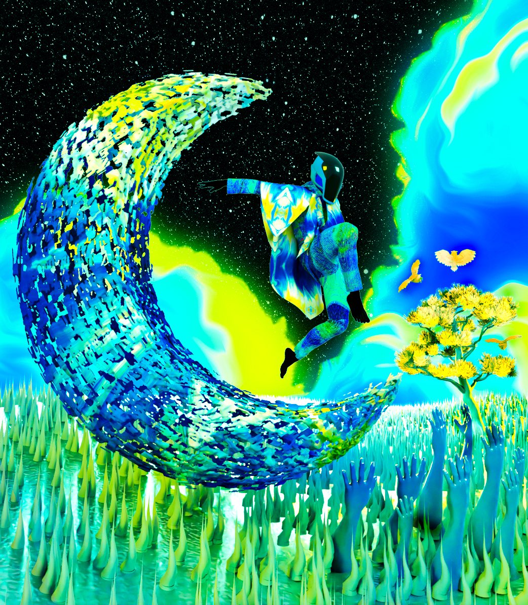 dexalerr's tweet photo. Moon Bound - Nighttime Traveler Outfit

#digitalart #digitalfashion #MetaverseNFT #metaverse #fashionstyle https://t.co/xr9WCTtf8v